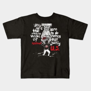 Vessel of Punishment Text Kids T-Shirt